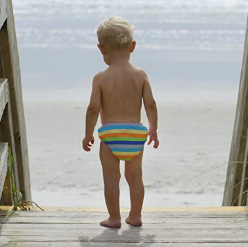 i play’s diapers come in a ton of great patterns, and have snaps on one side that make them easy to take on and off.